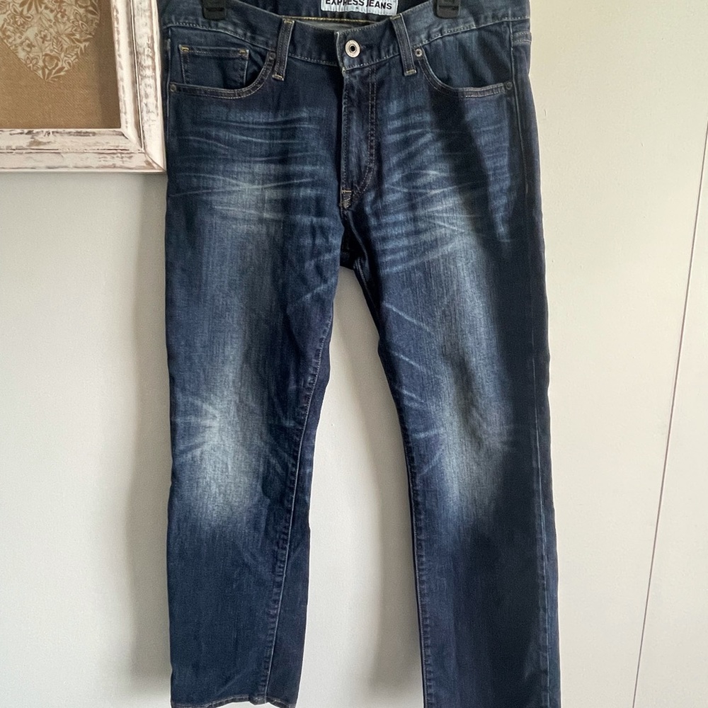 Men’s Express Rocco Slim Fit Straight Leg Jeans